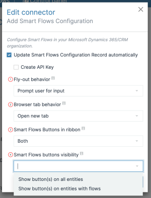 Smart Flow Button Visibility